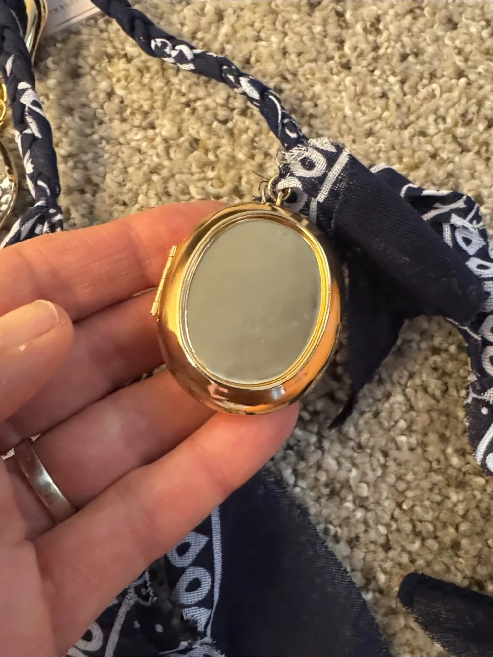 Anthropologie lightweight gold